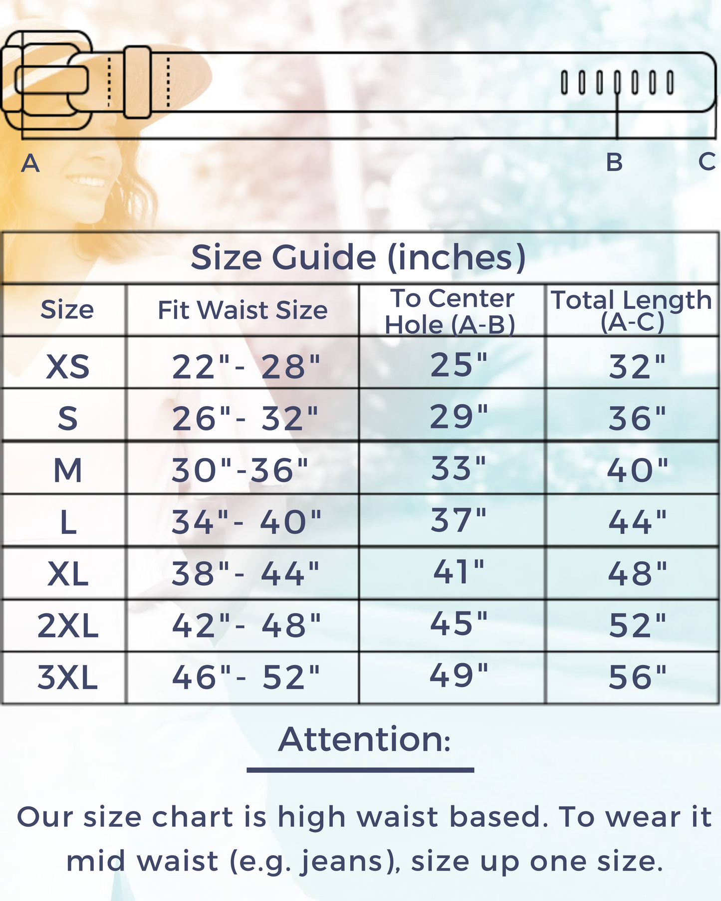 Brown Vegan Leather Belt